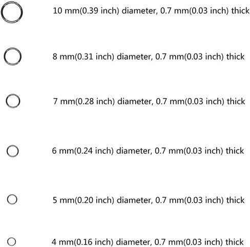 الانتقال خواتم مجوهرات مطلية بالذهب موصلات سلسلة الروابط 4 مللي متر 5 مللي متر 6 مللي متر 7 مللي متر 8 مللي متر 10 مللي متر Crafts بها بنفسك الحرف in Kuwait