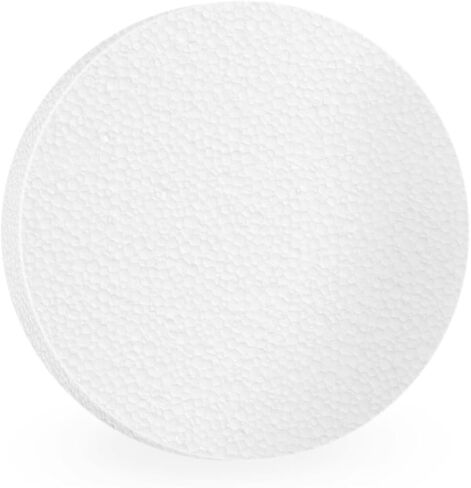 7 عبوات 12 انش × 12 انش (سمك 1 انش) دوائر فوم دائرية للحرف اليدوية، دائرة فوم اي بي اس للمشاريع اليدوية، قرص فوم دائري من البوليسترين للحرف اليدوية in Kuwait