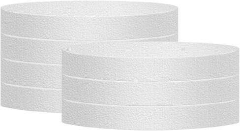 7 عبوات 12 انش × 12 انش (سمك 1 انش) دوائر فوم دائرية للحرف اليدوية، دائرة فوم اي بي اس للمشاريع اليدوية، قرص فوم دائري من البوليسترين للحرف اليدوية in Kuwait