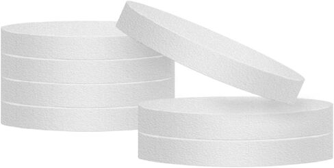 7 عبوات 12 انش × 12 انش (سمك 1 انش) دوائر فوم دائرية للحرف اليدوية، دائرة فوم اي بي اس للمشاريع اليدوية، قرص فوم دائري من البوليسترين للحرف اليدوية in Kuwait