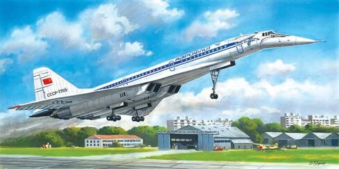 ICM 1/144 Scale Tupolev-144D, Soviet Supersonic Passenger Aircraft - Plastic Model Building Kit #14402 in Saudi Arabia