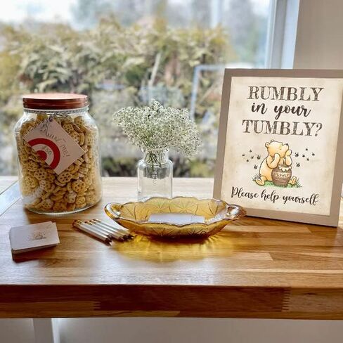 8 × 10 قطعة مركزية بوه للطاولات رامبل في مكتبك؟ لافتة طاولة بتصميم عبارة Please Help Yourself بتصميم كلاسيكي من ذا بوه لتزيين حفلات استقبال المولود وحفلات اعياد الميلاد in Kuwait