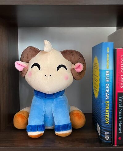 Youtooz Jschlatt Ram Plushie 9" Inch, Jschlatt Soft Rammie Plush Collectible by Youtooz Plush Youtubers Creator Collection in Saudi Arabia