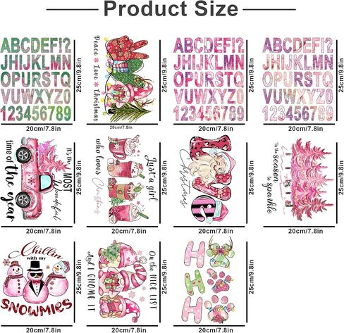 11 قطعة من الحديد على ملصقات عيد الميلاد in Kuwait