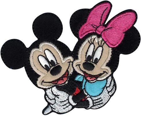 Wright Products Disney Mickey Mouse Iron On Applique Mickey & Minnie in Saudi Arabia