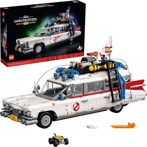 LEGO Icons Ghostbusters ECTO-1 10274 Car Kit, Large Set for Adults, Gift Idea for Men, Women, Her, Him, Collectable Model for Display, Nostalgic Home Décor in Saudi Arabia