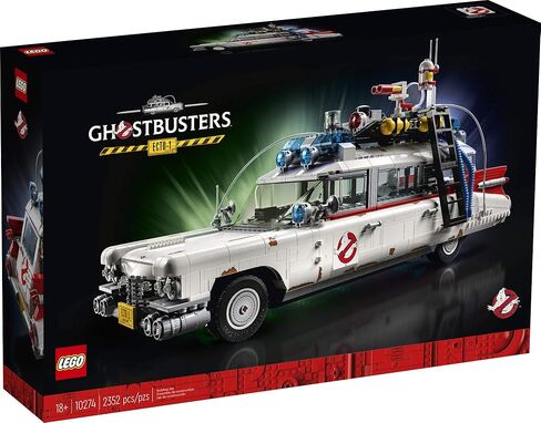 LEGO Icons Ghostbusters ECTO-1 10274 Car Kit, Large Set for Adults, Gift Idea for Men, Women, Her, Him, Collectable Model for Display, Nostalgic Home Décor in Saudi Arabia