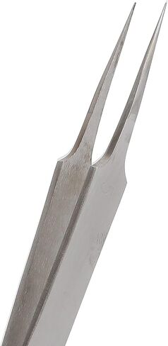 The Beadsmith Knotting Tweezers – 4.75 inches Long – Smooth Tapering Tip with a Straight Extra Fine Point – Made of Stainless Steel - Precision Tool for Crafting and Jewelry Making in Saudi Arabia