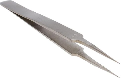 The Beadsmith Knotting Tweezers – 4.75 inches Long – Smooth Tapering Tip with a Straight Extra Fine Point – Made of Stainless Steel - Precision Tool for Crafting and Jewelry Making in Saudi Arabia