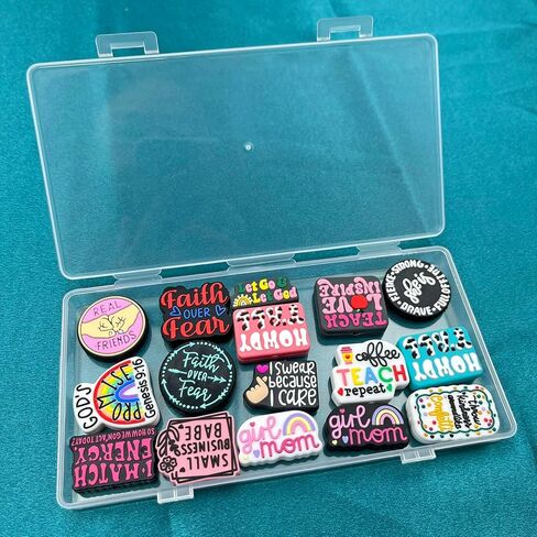 Silicone Focal Beads for Pens,16pcs Funny Words Motivational Phrase Charms Rubber Beads for DIY Beadable Pen Keychain Lanyard Making Accessories in Kuwait