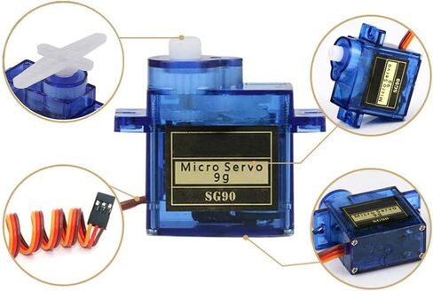 6 قطعة 9 جرام مايكرو محرك معزز SG90 SG-90 والعتاد ل RC طائرة هليكوبتر سيارة قارب روبوت أدوات رجالي لعيد الآباء عيد الميلاد هدية عيد ميلاد in Kuwait