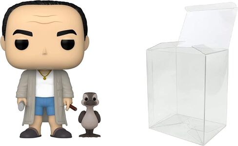 Funko The Sopranos Tony Soprano with Duck Pop Exclusive Bundled with Pop Protector 1295 in Saudi Arabia