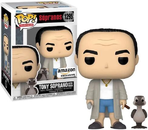 Funko The Sopranos Tony Soprano with Duck Pop Exclusive Bundled with Pop Protector 1295 in Saudi Arabia