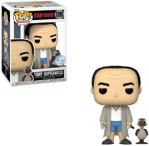 Funko The Sopranos Tony Soprano with Duck Pop Exclusive Bundled with Pop Protector 1295 in Saudi Arabia