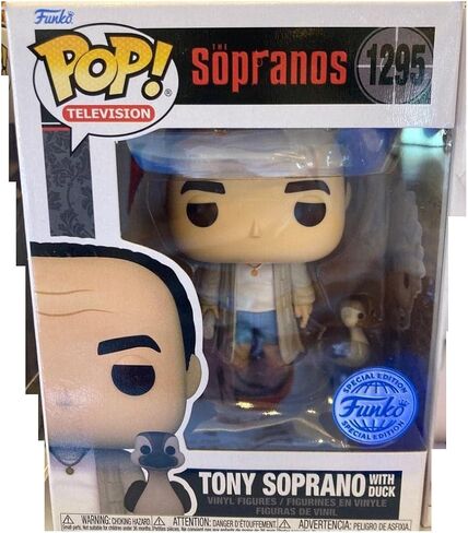 Funko The Sopranos Tony Soprano with Duck Pop Exclusive Bundled with Pop Protector 1295 in Saudi Arabia
