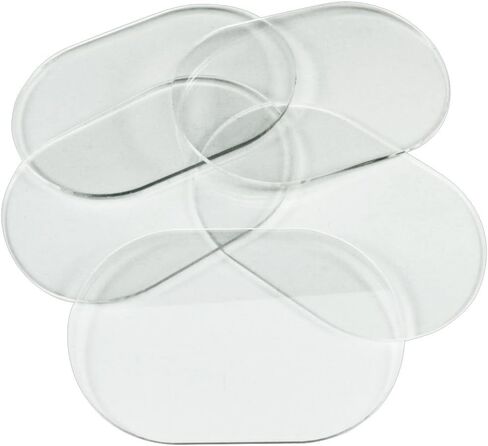 LITKO Clear Miniature Bases, Pill 51x77mm, 1.5mm Clear (5) in Saudi Arabia