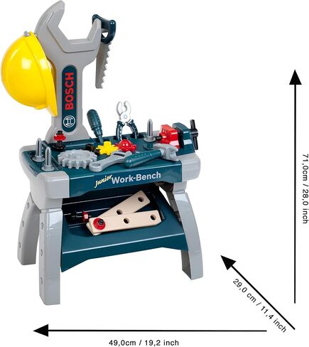 ثيو كلين - ألعاب طاولة عمل فاخرة من بوش جونيور للأطفال من سن 3 سنوات فما فوق in Kuwait