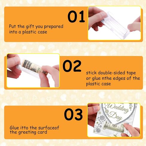 80 قطعة من اكياس بلسم الشفاه البلاستيكية الشفافة لحمل احمر الشفاه والنقود، قباب بلاستيكية شفافة لبطاقات الهدايا والحرف اليدوية مع شريط مزدوج الجانب in Kuwait