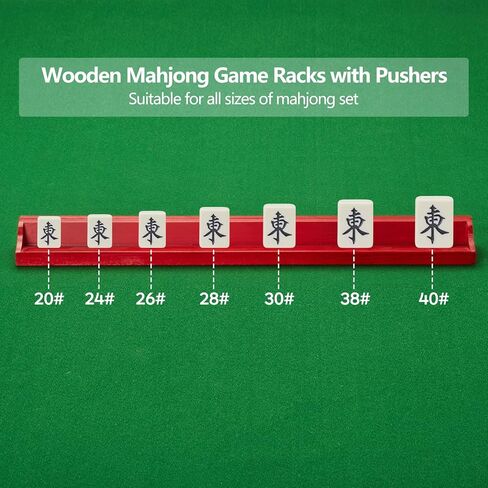 رفوف جونغ من خشب الصنوبر مقاس 16 بوصة من YINIUREN مع دافعات - مجموعة من 4 (رفوف مع دافعات فقط) (أحمر، 16 بوصة) in Kuwait