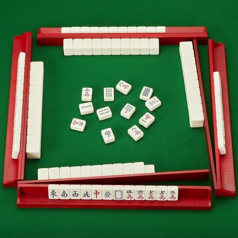 رفوف جونغ من خشب الصنوبر مقاس 16 بوصة من YINIUREN مع دافعات - مجموعة من 4 (رفوف مع دافعات فقط) (أحمر، 16 بوصة) in Kuwait