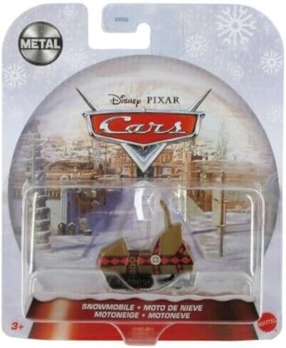 Mattel Disney Pixar Cars Holiday Christmas Special Edition Winter Series Set of 3 Diecast Vehicles with Mater, Lightning McQueen and Snowmobile in Saudi Arabia