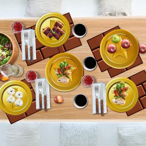 60PCS Mario Party Supplies Super Bros Birthday Party Favors Includes Plates Napkins for Mario Birthday Tableware Baby Shower Decor in Kuwait