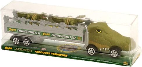 Wild Republic Crocodile Truck, Kids Gifts, Croc Decorations, Toy Crocodile, Xtreme Transport, 11" in Saudi Arabia