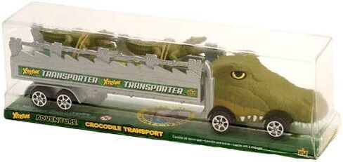 Wild Republic Crocodile Truck, Kids Gifts, Croc Decorations, Toy Crocodile, Xtreme Transport, 11" in Saudi Arabia