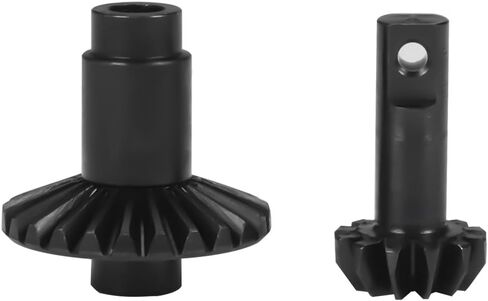 RCBOYZ Diff Axle Gear Set Ring Gear، المحور (2)/ ترس ترس، المحور (2) لسيارة 1/18 TRX-4M Bronco Defender RC الزاحفة (12T/24T) in Kuwait