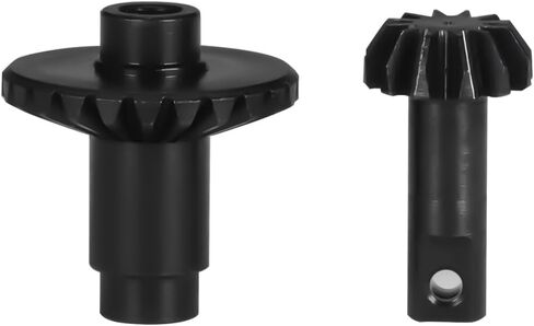 RCBOYZ Diff Axle Gear Set Ring Gear، المحور (2)/ ترس ترس، المحور (2) لسيارة 1/18 TRX-4M Bronco Defender RC الزاحفة (12T/24T) in Kuwait