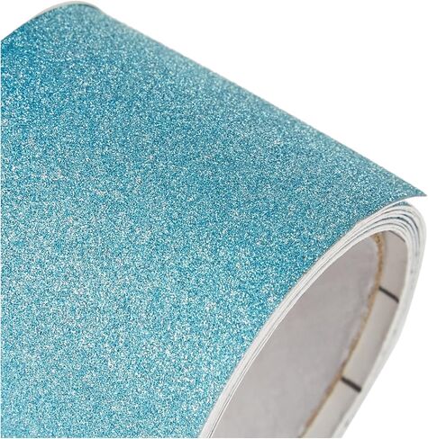 Cricut Glitter Vinyl, Black, 12" x 48" in Saudi Arabia