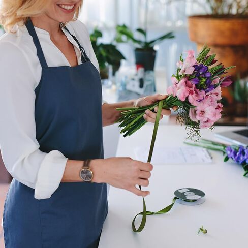 شريط من الساتان Glitinsel 40 لفة بطول 1000 ياردة، شريط قماشي 3/8 بوصة، شريط متنوع لتغليف الهدايا وتزيين الحفلات، أشرطة حريرية للحرف اليدوية وخياطة باقة الزهور وصناعة القوس، 20 لونًا ثابتًا in Kuwait