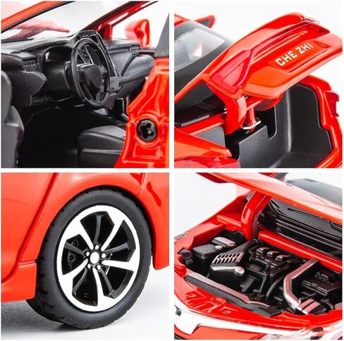 BDTCTK Compatible for 1:32 Corolla Model Car, Zinc Alloy Pull Back Toy Car with Sound and Light for Kids Boy Girl White in Saudi Arabia