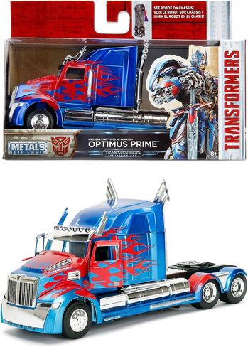 JADA 1:32 Metals Transformers - Optimus Prime Western Star 5700 XE Phantom Diecast Model Car in Saudi Arabia