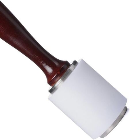 Yaetek Nylon Hammer Leathercraft Carving Hammer Sew Leather Cowhide Tool Kit with Wooden Handle DIY in Saudi Arabia