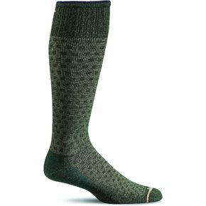 Sockwell Men's Shadow Box Moderate Graduated Compression Sock
