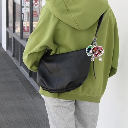 مجموعة سلسلة مفاتيح جينشين امباكت من بيجياوكا، 10 قطع من سلاسل المفاتيح الاكريليك مع دلاية بتصميم شخصيات انيمي جينشين الكرتونية، ملونة، 5.3 × 5.3 سم/ 2.09 انش × 2.09 انش, ملون in Kuwait