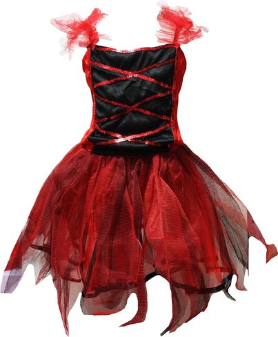 Petitebella Devil Costume Dress 1-12y in Kuwait