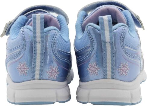 Disney Frozen Anna & Elsa Blue Girl's Lighted Athletic Sneaker (Toddler/Little Kid) in Saudi Arabia