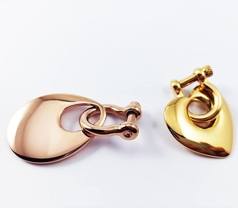 DEWGEM Stainless Steel Dangle Gauges Plugs for Stretched Ears Weighted Dangling Plugs Hangers for Ear Tunnels Replace Ear Tapers and Spirals Ear Stretching Kits Ear Plugs for Women Size 6G in Saudi Arabia