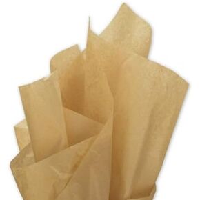 Solid Kraft Tissue Paper - 96 Sheets 20 Inch x 30 Inch Premium Quality Tissue Paper A1 Bakery Supplies in Kuwait