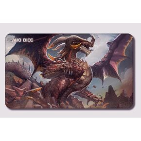 Dragon Mouse Pad | Large Gaming Mouse Pad Dragon | Dragon Desk Mat | Nonslip 24x14 Inch gaming mouse pad dragon (DEATH)