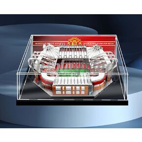 حافظة عرض أكريليك لـ Lego Old Trafford Manchester United بسُمك 10272-3 مم (مجموعة Lego غير مضمنة) (مع خلفية موضوعية) (مخزون أمريكي)