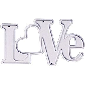 Bride Groom Kiss Hug Wedding Metal Cutting Dies 3.5 by 2.8 Inch Die Cuts for Wedding Invitation Card Making and Scrapbooking