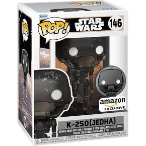 Funko Pop! Star Wars: Across The Galaxy - K-2SO Vinyl Bobblehead and Enamel Pin, Amazon Exclusive in Saudi Arabia