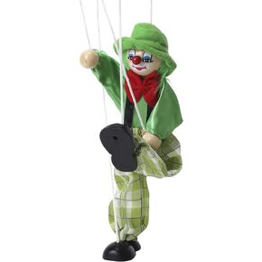Marionette Puppets Clown Doll String Puppets Hand Marionette Puppet Teens Adult Wooden MarionetteInteractive Puppets Dolls String Puppet Doll Hand Puppet in Saudi Arabia