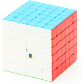 CuberSpeed ​​Moyu meilong 6x6 v2 مكعب السرعة بدون ملصقات (إصدار مغناطيسي)