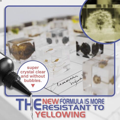 راتنجات الأشعة فوق البنفسجية من سيفجيلي، راتنجات الأشعة فوق البنفسجية الشفافة للمجوهرات والحرف اليدوية وقوالب الراتنج، غراء شفاف صلب غير سام، راتنجات أشعة الشمس لعلاج أشعة الشمس، مجموعة راتنجات الأشعة فوق البنفسجية - غراء الأشعة فوق البنفسجية 200 جرام مع  in Kuwait