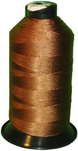 خيط خياطة نايلون مربوط مقاس #138 T135 1250yds للتنجيد الخارجي (أسود) in Kuwait