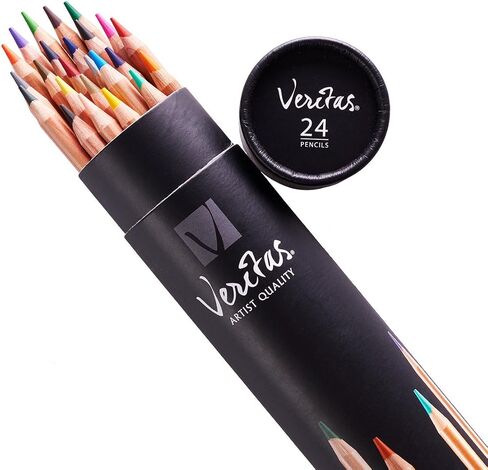 Christian Art Gifts Coloring Pencils Veritas 48/set Round in Saudi Arabia